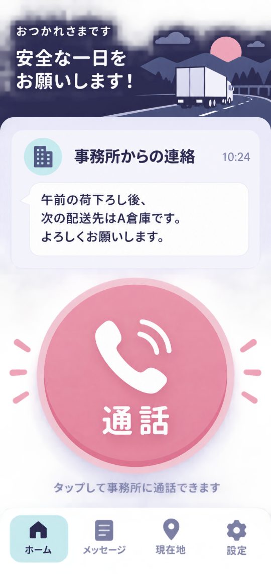 RoadTalkの画面イメージ